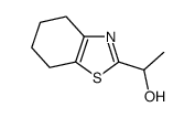 1-(4,5,6,7-Tetrahydro-benzothiazol-2-yl)-ethanol结构式