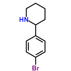 (S)-2-(4-BROMOPHENYL)PIPERIDINE structure