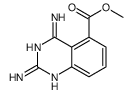 methyl 2,4-diaminoquinazoline-5-carboxylate结构式