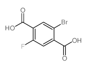 2-Bromo-5-Fluoroterephthalic acid Structure