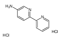 6-pyridin-2-ylpyridin-3-amine,dihydrochloride Structure