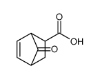 Bicyclo[2.2.1]hept-5-ene-2-carboxylic acid, 7-oxo- (9CI)结构式