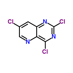 2,4,7-Trichloropyrido[3,2-d]pyrimidine structure