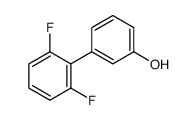 3-(2,6-difluorophenyl)phenol结构式
