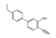 4-(4-ethylphenyl)-2-hydroxybenzonitrile结构式