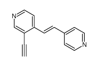 3-ethynyl-4-[2-(4'-pyridinyl)ethenyl]pyridine Structure