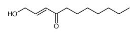 (E)-1-hydroxyundec-2-en-4-one结构式
