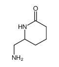 6-(aminomethyl)piperidin-2-one结构式