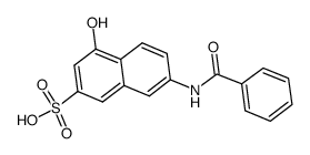 Benzoyl J acid Structure