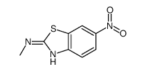 N-甲基-6-硝基苯并[d]噻唑-2-胺结构式