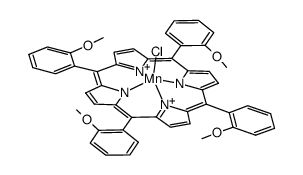 T(o-OCH3)TPPMnCl Structure