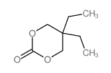 1,3-Dioxan-2-one,5,5-diethyl-结构式