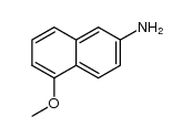 2-Naphthalenamine,5-methoxy-(9CI)结构式