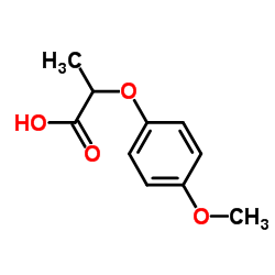 2-(4-甲氧基苯氧基)丙酸图片