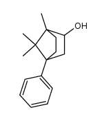 1,7,7-trimethyl-4-phenyl-norbornan-2-ol结构式