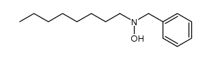 N-Benzyl-N-octylhydroxylamine Structure