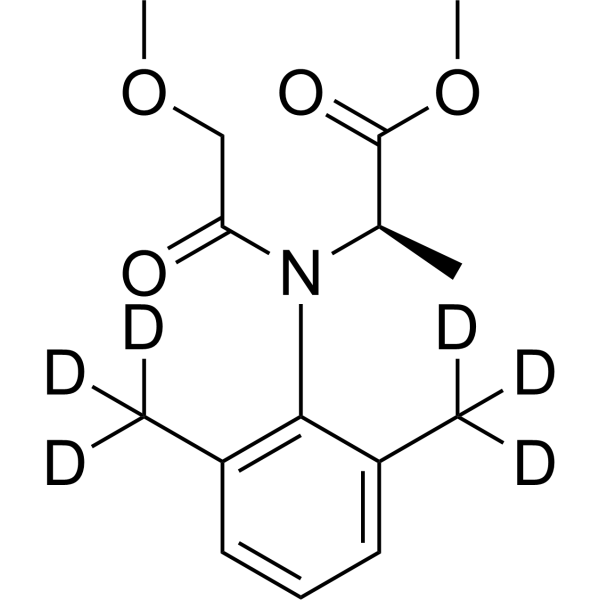 Metalaxyl-M-d6结构式