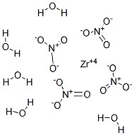 Zirconium(Ⅳ)nitrate pentahydrate Structure