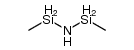bis-(monomethylsilyl)amine Structure