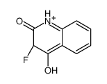 (3S)-3-fluoro-4-hydroxy-3H-quinolin-1-ium-2-one Structure