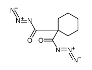 cyclohexane-1,1-dicarbonyl azide Structure