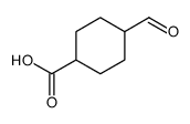 4-Formylcyclohexanecarboxylic acid structure