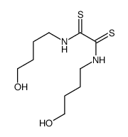 N,N'-bis(4-hydroxybutyl)ethanedithioamide结构式
