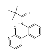 2,2-dimethyl-N-(2-(2-chloro-3-pyridyl)phenyl)propanamide Structure