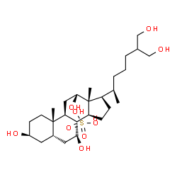 5ALPHA-CYPRINOLSULFATE Structure
