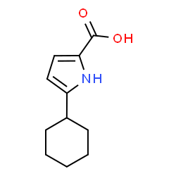 5-Cyclohexyl-1H-pyrrole-2-carboxylic acid Structure