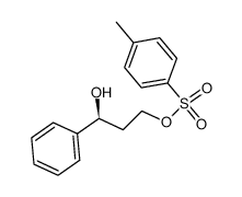 (S)-3-hydroxy-3-phenylpropyl 4-methylbenzenesulfonate结构式