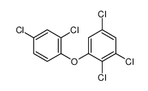 1,2,5-trichloro-3-(2,4-dichlorophenoxy)benzene Structure