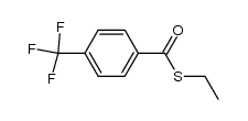 S-ethyl 4-(trifluoromethyl)benzothioate Structure