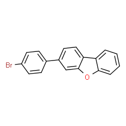 Dibenzofuran, 3-(4-bromophenyl) Structure