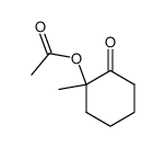 2-acetoxy-2-methyl-cyclohexanone结构式