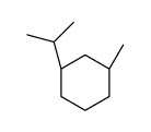 (1S,3R)-1-methyl-3-propan-2-ylcyclohexane结构式