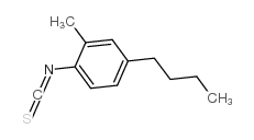 4-butyl-1-isothiocyanato-2-methylbenzene Structure