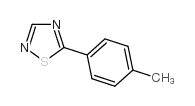 5-(4-甲基苯基)-1,2,4-噻二唑结构式