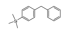 4-(trimethylsilyl)diphenylmethane Structure