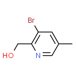 (3-Bromo-5-methylpyridin-2-yl)methanol Structure