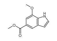methyl 7-methoxy-1H-indole-5-carboxylate Structure