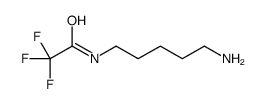 N-(5-aminopentyl)-2,2,2-trifluoroacetamide结构式