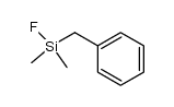 fluorodimethyl(phenylmethyl)silane Structure