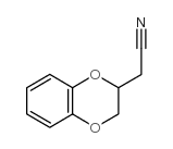 (2,3-Dihydrobenzo[1,4]dioxin-2-yl)acetonitrile Structure