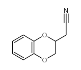 (2,3-二氢苯并[1,4]二恶烷-2-基)乙腈结构式