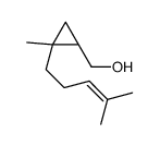 [(1S,2S)-2-methyl-2-(4-methylpent-3-enyl)cyclopropyl]methanol结构式