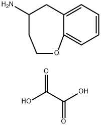 2,3,4,5-tetrahydrobenzo[b]oxepin-4-amine oxalate Structure