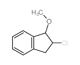 2-chloro-1-methoxy-2,3-dihydro-1H-indene Structure