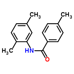 BENZAMIDE, N-(2,5-DIMETHYLPHENYL)-4-METHYL结构式