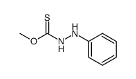 3-Phenylthiocarbazic acid O-methyl ester Structure